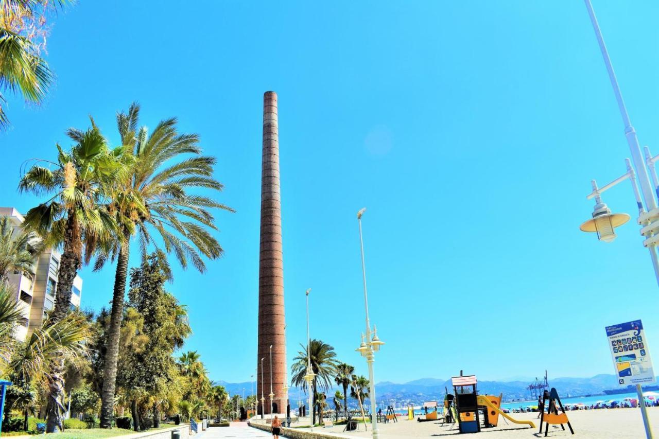 Precioso Apartamento A 5 Minutos Andando De La Playa Málaga Eksteriør bilde